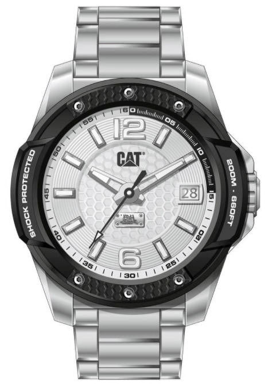 Men's Caterpillar CAT Shockmaster Stainless Steel Watch SJ14111232
