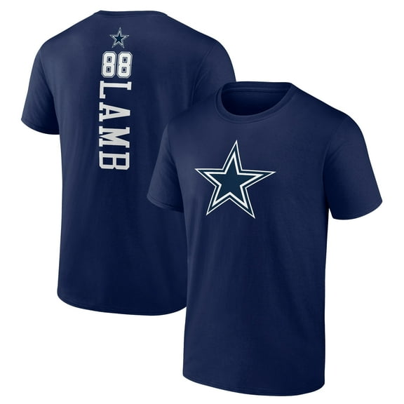 Men's CeeDee Lamb Navy Dallas Cowboys Playmaker T-Shirt