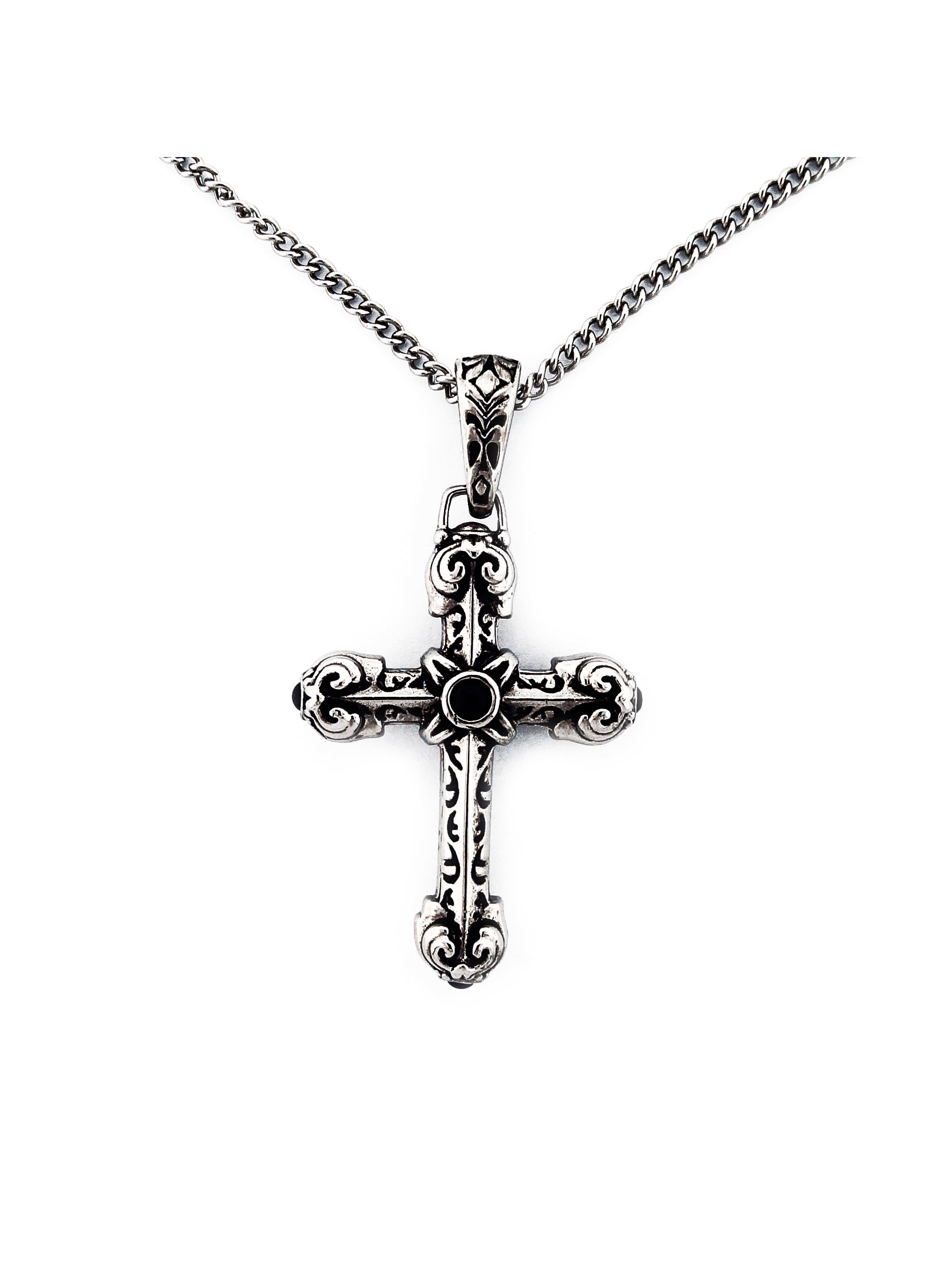 Sterling Silver Trinity Knot Celtic Cross — Basil-Ltd: Irish & Celtic
