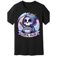 thumbnail image 1 of Men's "Cereal Killer" Graphic T-Shirt - Funny Black Cotton Tee with Colorful Cereal Design, Short Sleeve, Round Neck - Casual All-Season Wear, 1 of 3