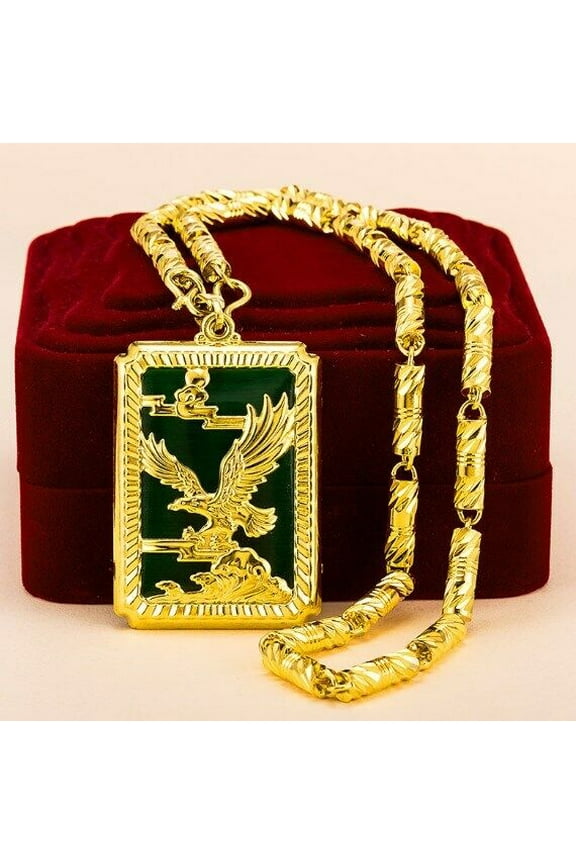 Men's Chain 22K 23K 24K Thai Baht Gold Filled Yellow GP Necklace