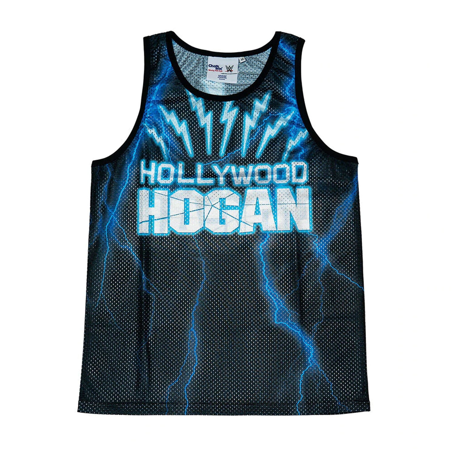 Men s Chalk Line Black Hulk Hogan Hollywood Hogan Tank Top