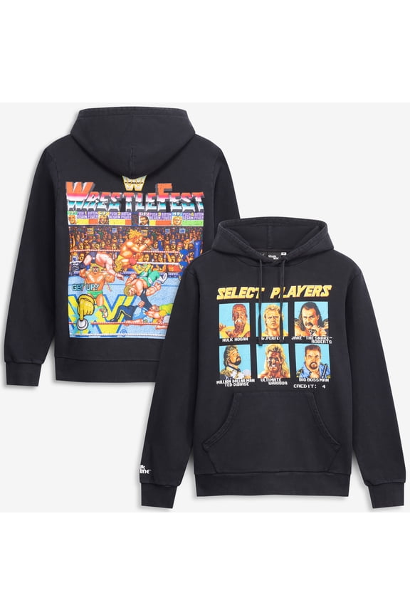 Men's Chalk Line Black Royal Rumble Wrestlefest Player Select Hoodie