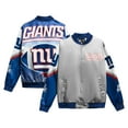 thumbnail image 1 of Men's Chalk Line Gray New York Giants Fanimation Satin Full-Snap Jacket, 1 of 3