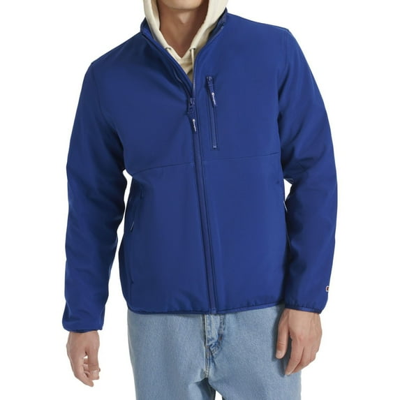 Men's Champion® Active Soft Shell Jacket Color: Blue Size: M
