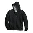 thumbnail image 1 of Men's Champion Big & Tall Fleece Full Zip Hoodie Black XLT, 1 of 4