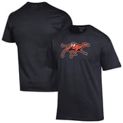 Men's Champion Black Campbell Fighting Camels Campus T-Shirt