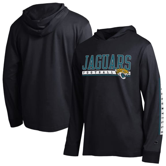 Men's Champion Black Jacksonville Jaguars All Star Hooded T-Shirt