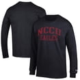 thumbnail image 1 of Men's Champion Black North Carolina Central Eagles Jersey Long Sleeve T-Shirt, 1 of 3