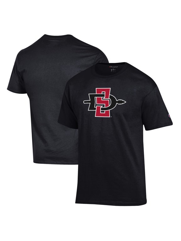Men's Champion Black San Diego State Aztecs Jersey T-Shirt