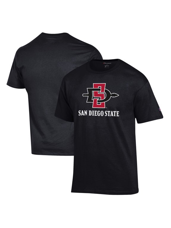 Men's Champion Black San Diego State Aztecs Jersey T-Shirt