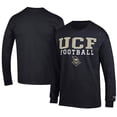 thumbnail image 1 of Men's Champion  Black UCF Knights Football Jersey Long Sleeve T-Shirt, 1 of 3