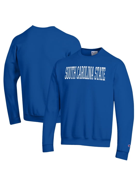 Men's Champion Blue South Carolina State Bulldogs Powerblend Sweatshirt