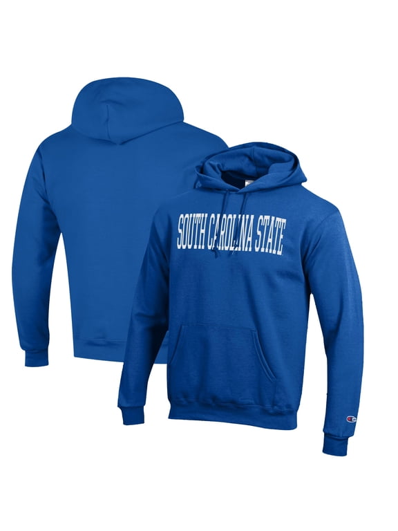 Men's Champion Blue South Carolina State Bulldogs Eco Powerblend Pullover Hoodie