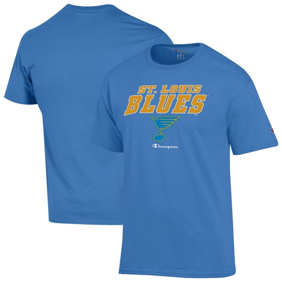 Men's Champion Blue St. Louis Blues Jersey T-Shirt