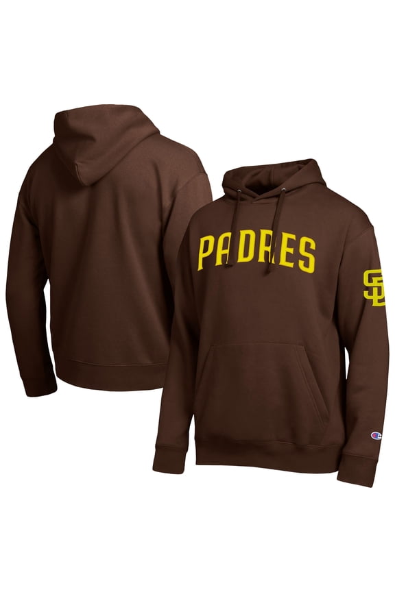 Men's Champion Brown San Diego Padres All Star Wordmark Hoodie