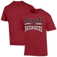 thumbnail image 1 of Men's Champion  Cardinal Arkansas Razorbacks Team Zoom T-Shirt, 1 of 3