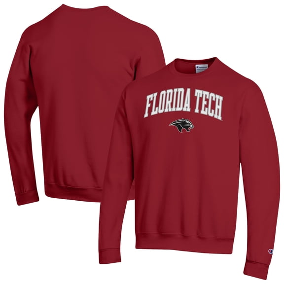 Men's Champion Cardinal Florida Tech Panthers Campus Eco Powerblend Sweatshirt