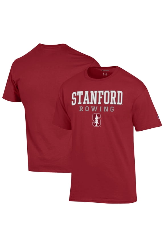 Men's Champion Cardinal Stanford Cardinal Rowing Jersey T-Shirt