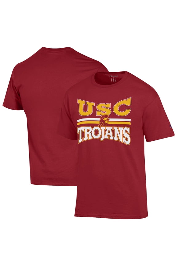 Men's Champion  Cardinal USC Trojans Team Zoom T-Shirt