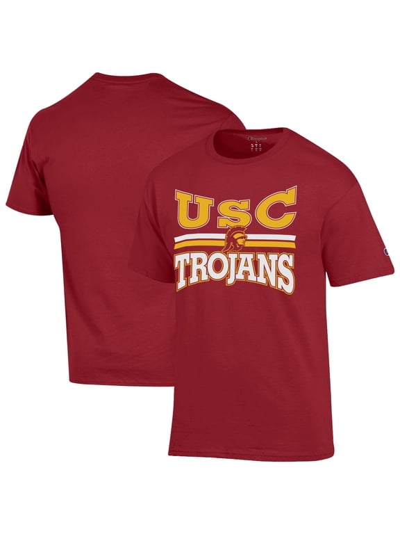 Men's Champion Cardinal USC Trojans Team Zoom T-Shirt
