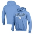 thumbnail image 1 of Men's Champion Carolina Blue North Carolina Tar Heels Wrestling Stack Logo Powerblend Pullover Hoodie, 1 of 3