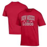 Mens Champion Cherry New Mexico Lobos Est. Date Jersey T-Shirt