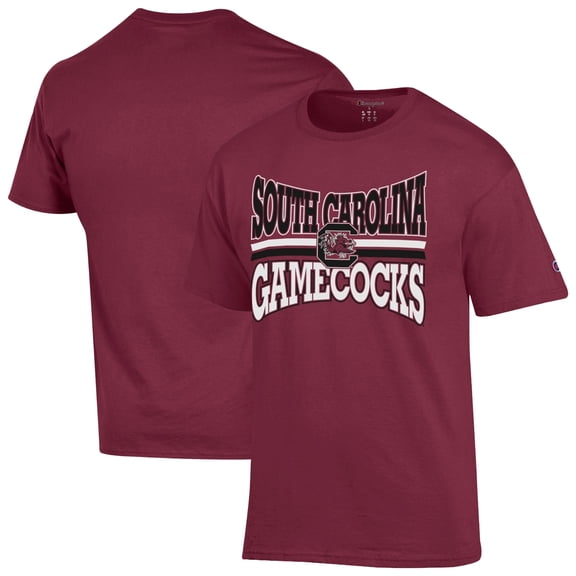 Men's Champion Garnet South Carolina Gamecocks Team Zoom T-Shirt