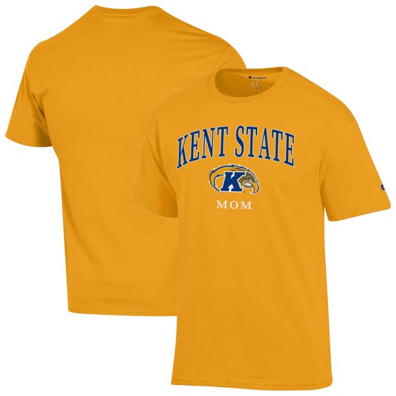 Unisex Champion Gold Kent State Golden Flashes Mom Logo T-Shirt