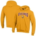 thumbnail image 1 of Men's Champion Gold Minnesota Vikings Powerblend Arch over Logo Hoodie, 1 of 3