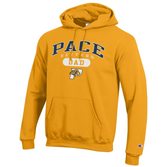 Men's Champion Gold Pace University Setters Dad Pill Box Eco Powerblend Hoodie