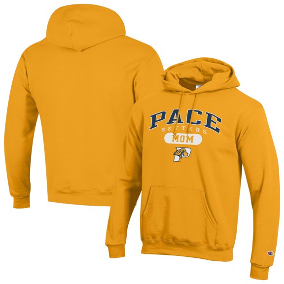 Unisex Champion Gold Pace University Setters Mom Pill Box Eco Powerblend Hoodie