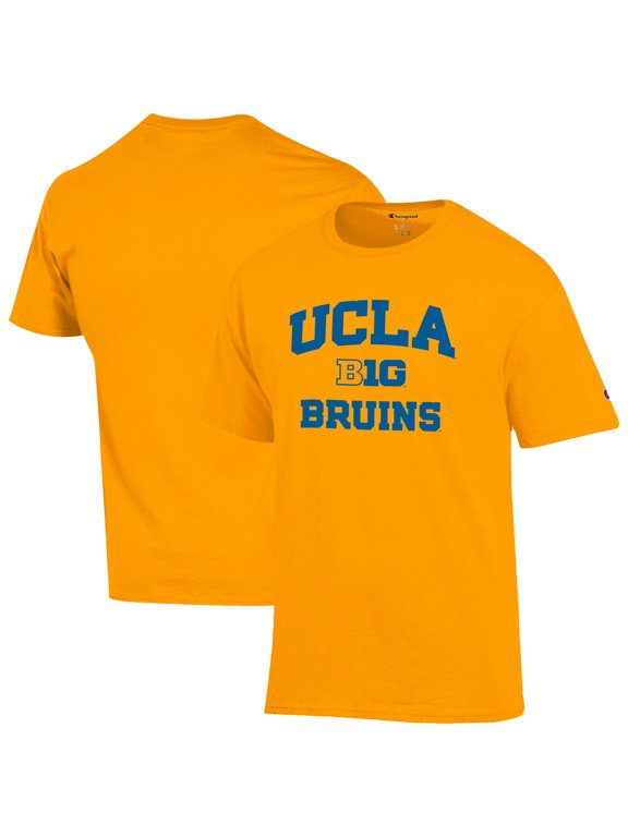 Men's Champion Gold UCLA Bruins Big Ten T-Shirt