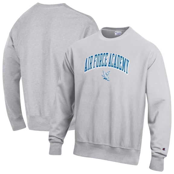 Men's Champion Gray Air Force Falcons Reverse Weave Sweatshirt