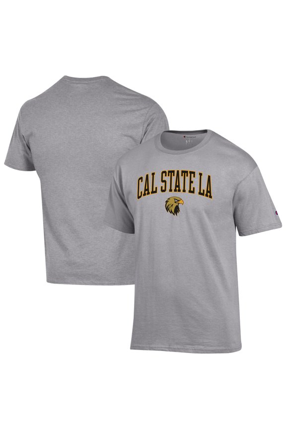 Men's Champion Gray Cal State L.A. Golden Eagles Campus T-Shirt