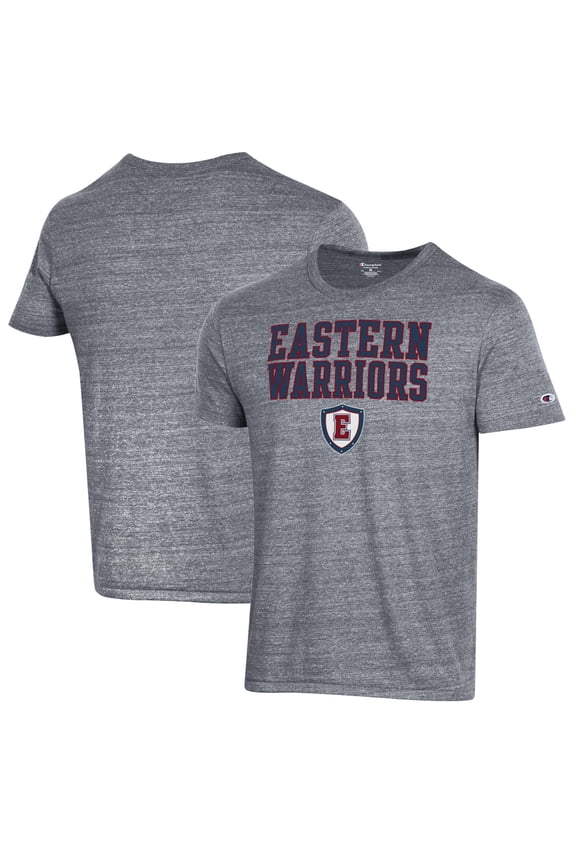 Men's Champion Gray Eastern Connecticut State Warriors Ultimate Triblend T-Shirt