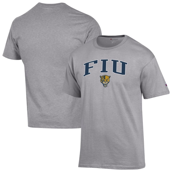 Men's Champion Gray FIU Panthers Campus T-Shirt