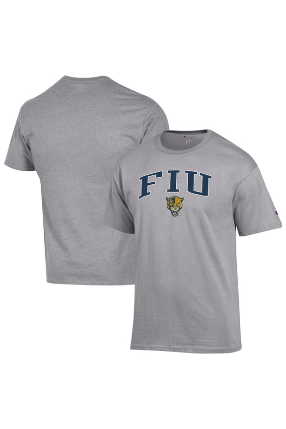 Men's Champion Gray FIU Panthers Campus T-Shirt