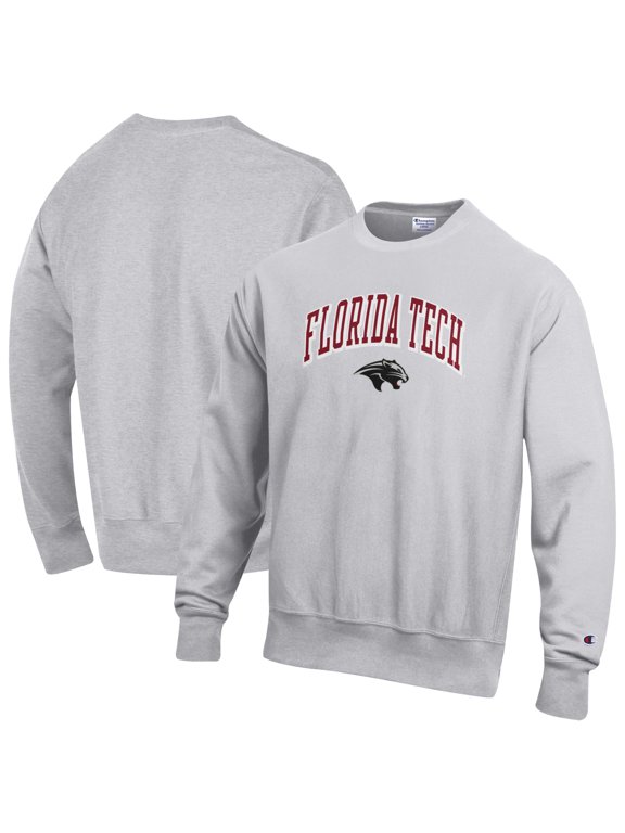 Men's Champion Gray Florida Tech Panthers Reverse Weave Sweatshirt
