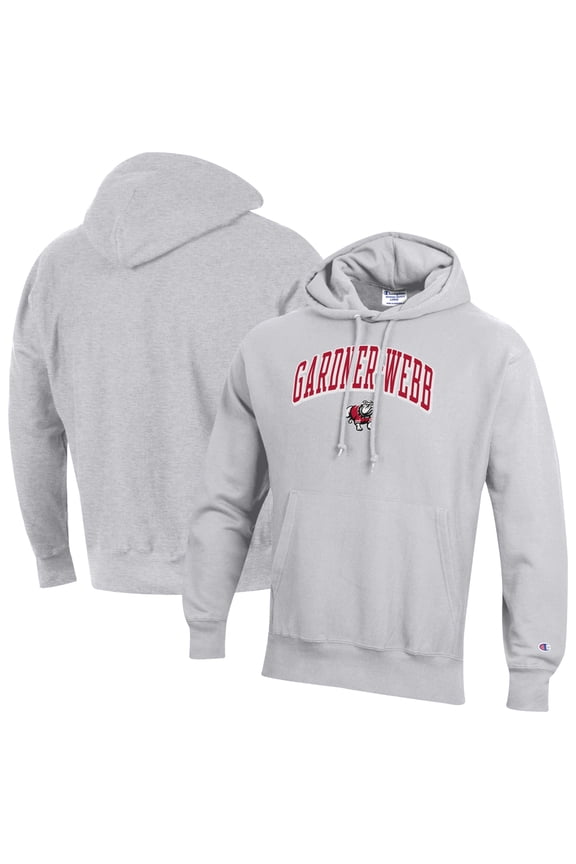 Men's Champion Gray Gardner-Webb Bulldogs Reverse Weave Hoodie