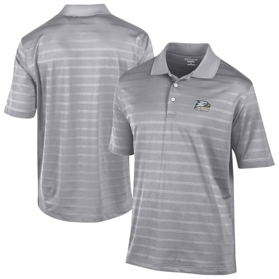 Men's Champion Gray Georgia Southern Eagles Textured Solid Polo
