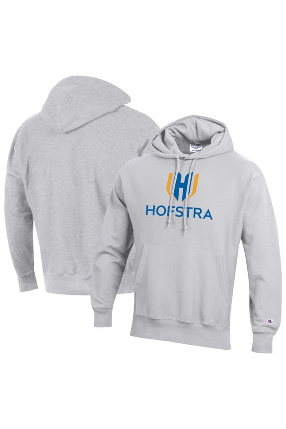 Men's Champion Gray Hofstra University Pride Reverse Weave Hoodie