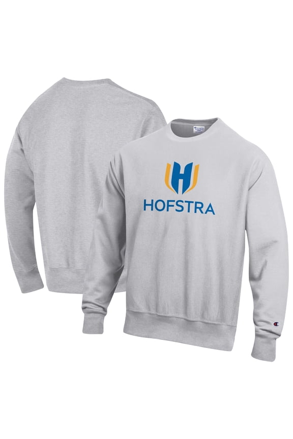 Men's Champion Gray Hofstra University Pride Reverse Weave Sweatshirt