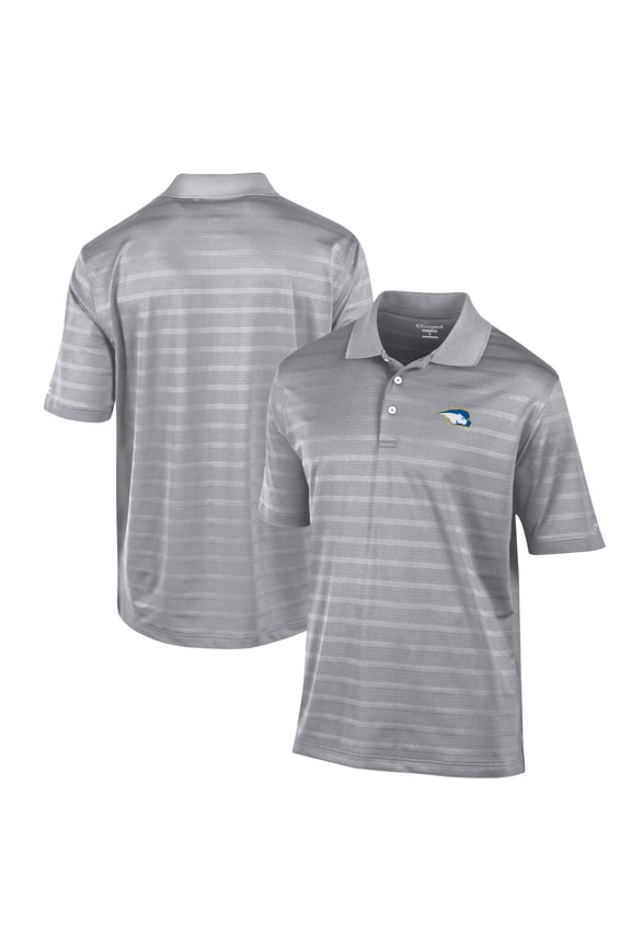 Men's Champion Gray Hofstra University Pride Textured Solid Polo
