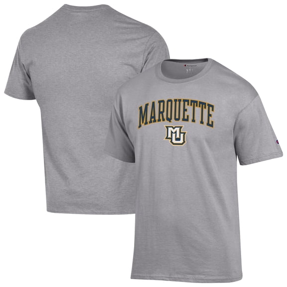 Men's Champion Gray Marquette Golden Eagles Campus T-Shirt