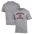 thumbnail image 1 of Men's Champion Gray Minnesota Golden Gophers Soccer Icon T-Shirt, 1 of 3