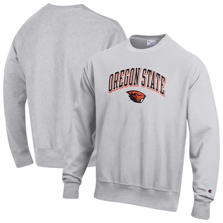 Men's Champion Gray Oregon State Beavers Reverse Weave Sweatshirt