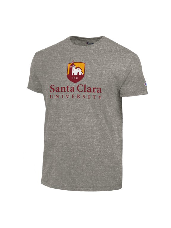 Men's Champion Gray Santa Clara Broncos Ultimate Tri-Blend T-Shirt
