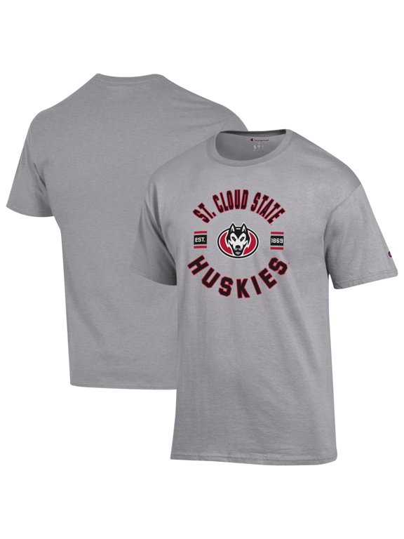 Men's Champion Gray St. Cloud State Huskies Jersey T-Shirt