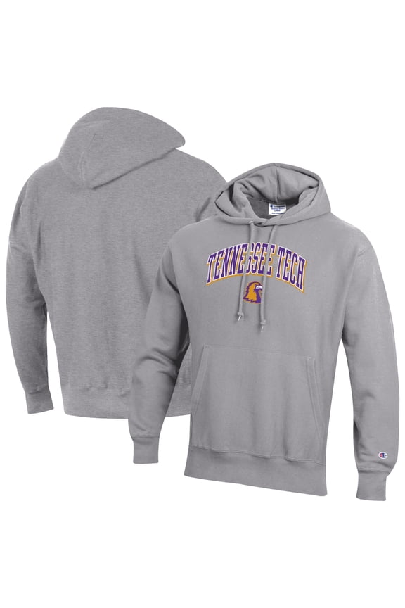 Men's Champion Gray Tennessee Tech Golden Eagles Reverse Weave Hoodie
